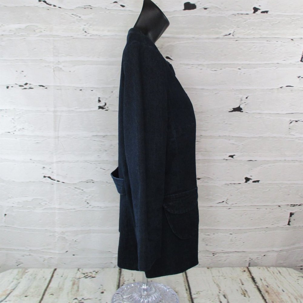 Focus 2000 Petite Boxy Denim Jacket - Picture 2 of 6